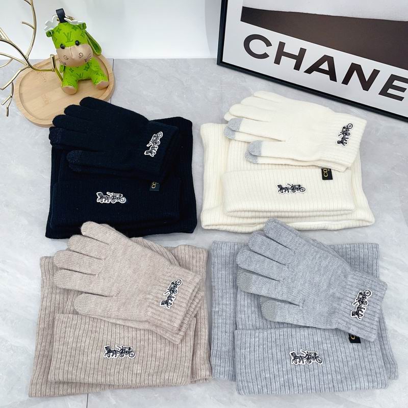 Hermes scarf hat gloves dx02
